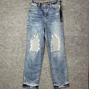 NEW Earnest Sewn Distressed Parker‎ 90's full length Jean Size 31 Button Fly